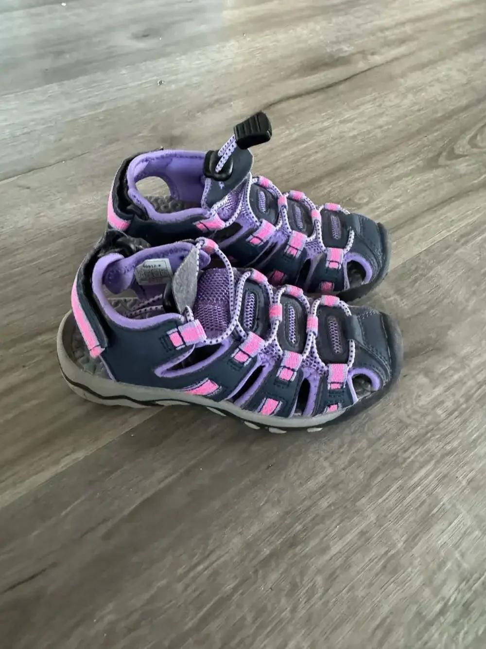 Northside Burke II Toddler Size 11 Purple/Black Active Sandals